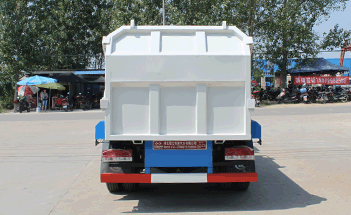 福瑞卡侧装挂桶式垃圾车-4立方多方位展示图2